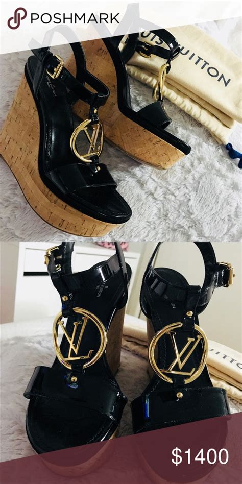 black and gold louis vuitton shoes